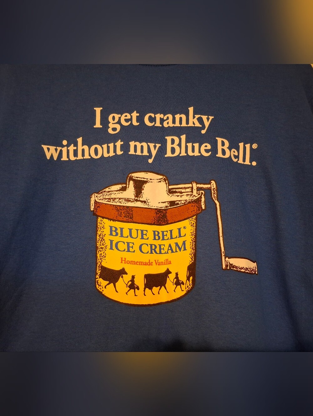Blue Bell Ice Cream Graphic Tee